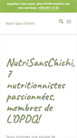 Mobile Screenshot of nutrisanschichi.com